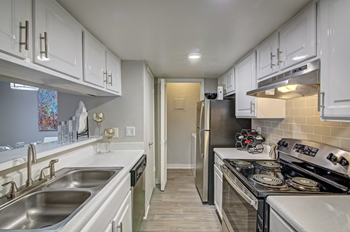 Renovated apartment homes available with stainless steel appliances