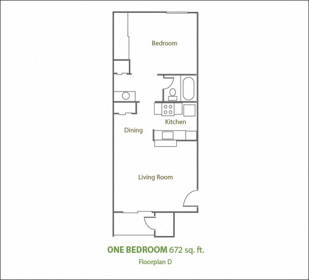 One Bedroom Small