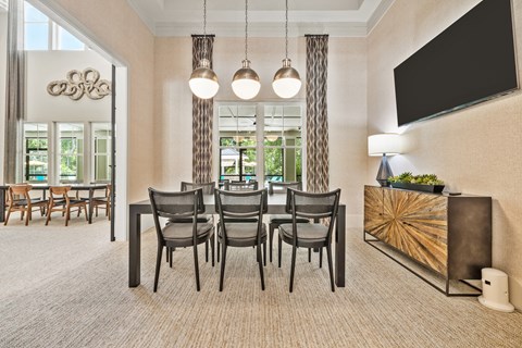 Langley Pointe Apartments | Clubhouse w/ Private Conference Room
