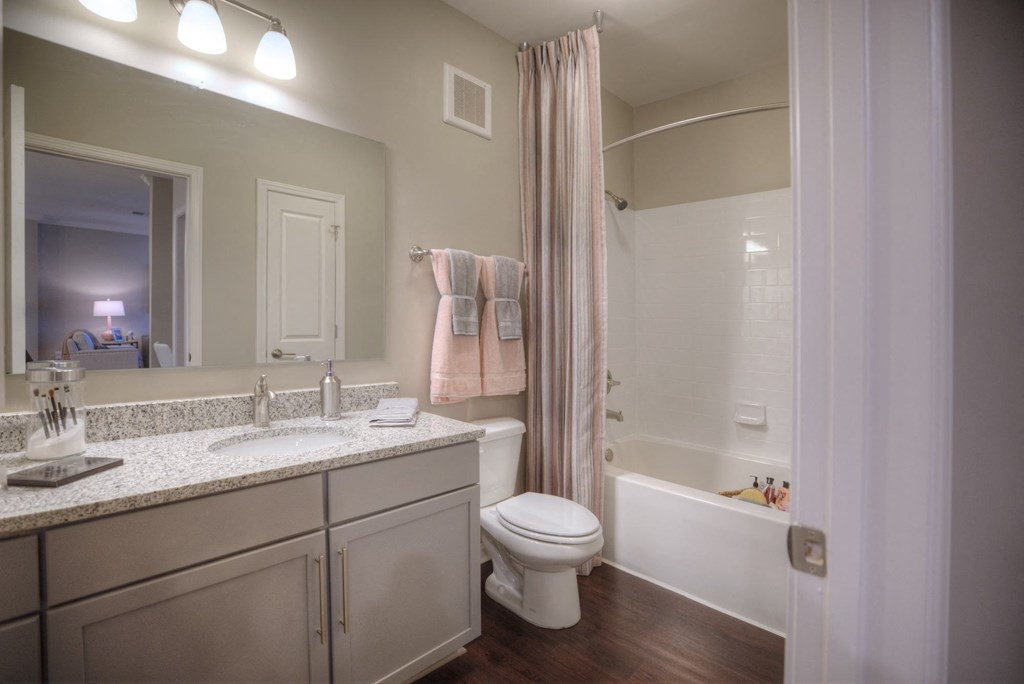 Lullwater at Jennings Mill | Spacious Bathrooms w/ Granite Countertops