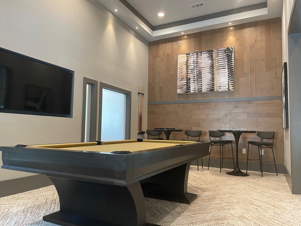 Langley Pointe Apartments | Billiards Room