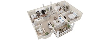 Lullwater at Bass | The Grove | One Bedroom One Bathroom