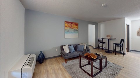 My Home at Macon | Living Room w/ Dining Area