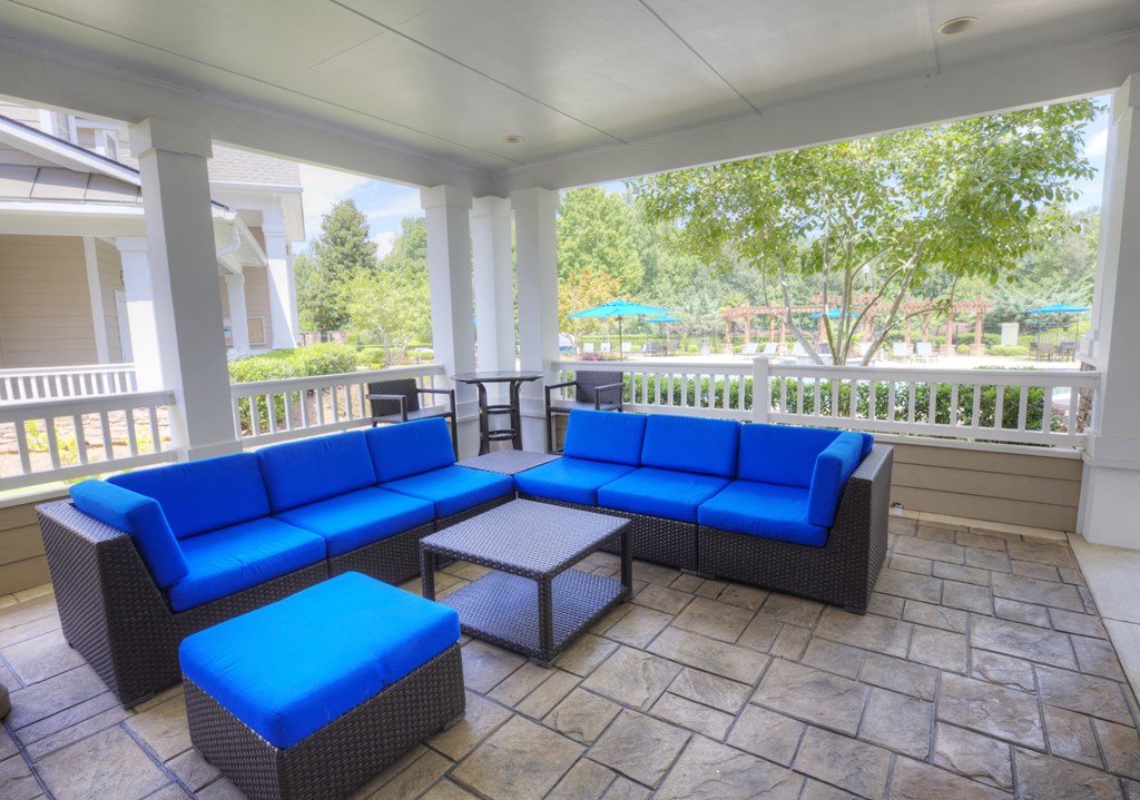 Lullwater at Bass | Outdoor Seating Area