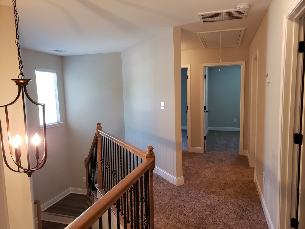 Woodland Springs Townhomes | Upstairs & Hallway