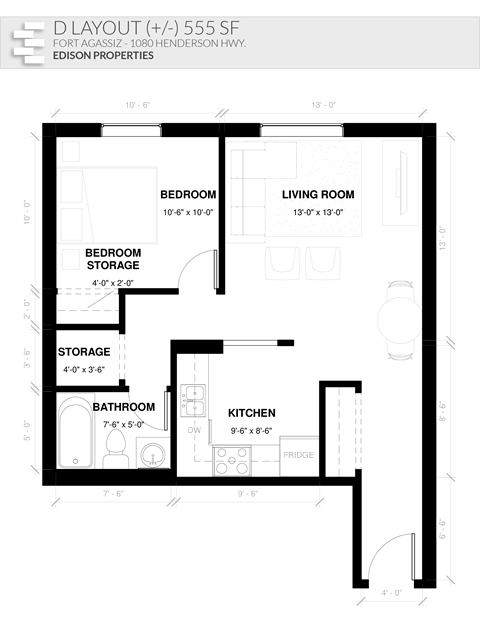 1080 Henderson Hwy Studio-2 Beds Apartment for Rent - Photo Gallery 14