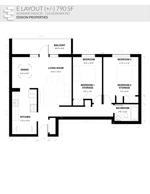 110 Adamar Road Studio-3 Beds Apartment for Rent - Photo Gallery 13