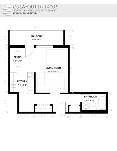 1301 Rothesay Street Studio-3 Beds Apartment for Rent - Photo Gallery 19