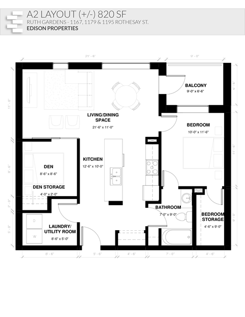 1167/1179/1195 Rothesay St. 1-2 Beds Apartment for Rent - Photo Gallery 25