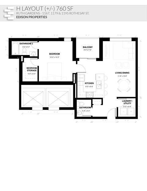 1167/1179/1195 Rothesay St. 1-2 Beds Apartment for Rent - Photo Gallery 26