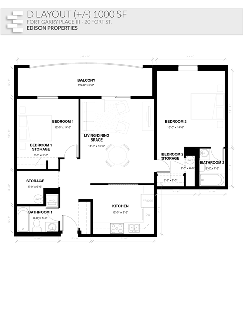 20 Fort St. 1-2 Beds Apartment for Rent - Photo Gallery 17