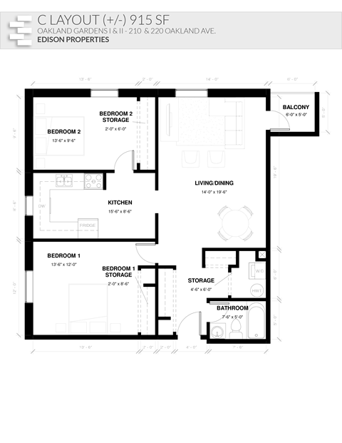 220 Oakland Ave. Studio-2 Beds Apartment for Rent - Photo Gallery 25