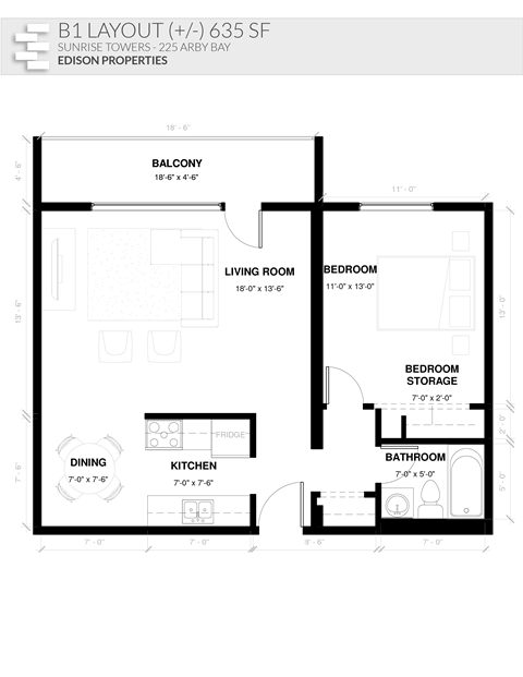 225 Arby Bay Studio-2 Beds Apartment for Rent - Photo Gallery 12
