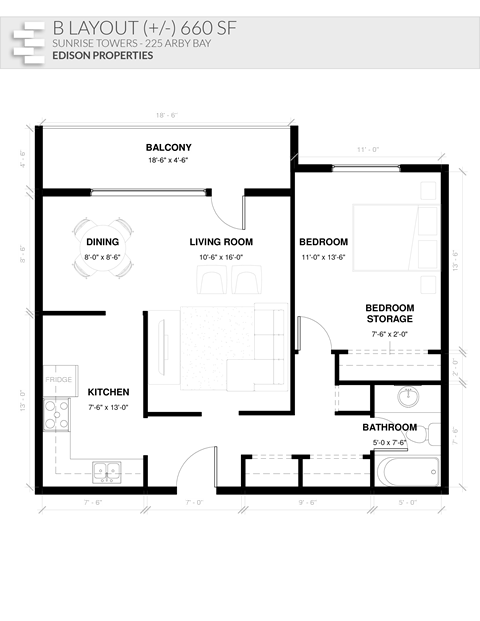 225 Arby Bay Studio-2 Beds Apartment for Rent - Photo Gallery 11