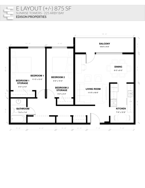 225 Arby Bay Studio-2 Beds Apartment for Rent - Photo Gallery 13