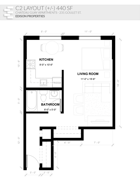 231 Goulet St. Studio-2 Beds Apartment for Rent - Photo Gallery 14