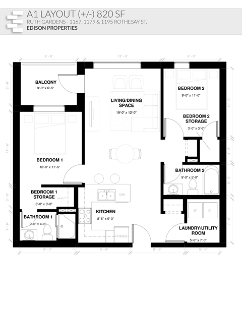 1167/1179/1195 Rothesay St. 1-2 Beds Apartment for Rent - Photo Gallery 27