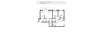 a floor plan of a house with different floors