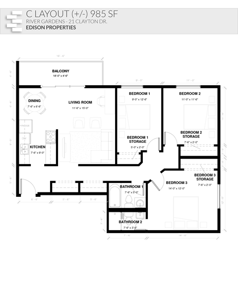 21 Clayton Drive Studio-3 Beds Apartment for Rent - Photo Gallery 58