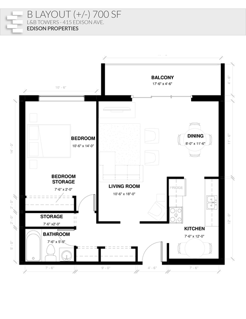 415 Edison Avenue Studio-3 Beds Apartment for Rent - Photo Gallery 18