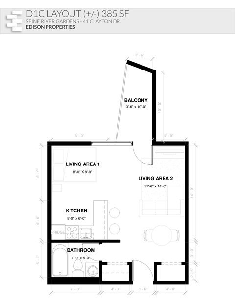 41 Clayton Drive Studio-2 Beds Apartment for Rent - Photo Gallery 20