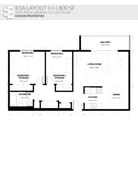 41 Clayton Drive Studio-2 Beds Apartment for Rent - Photo Gallery 23