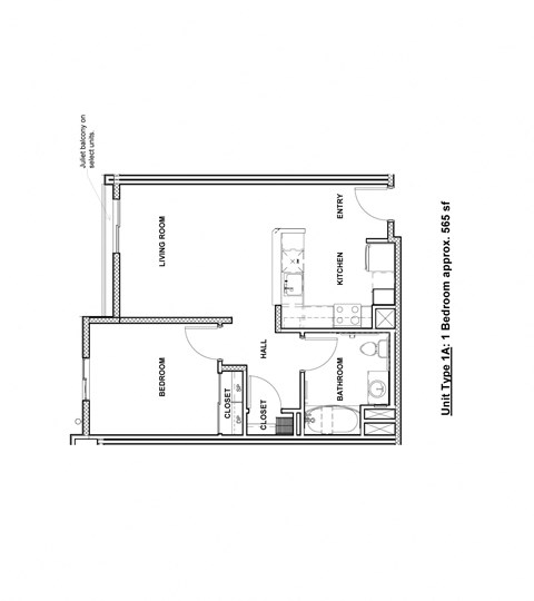 a floor plan of a small house