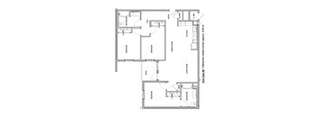 a floor plan of a house