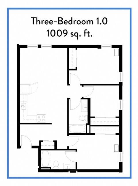 3BR 1.0 Plan