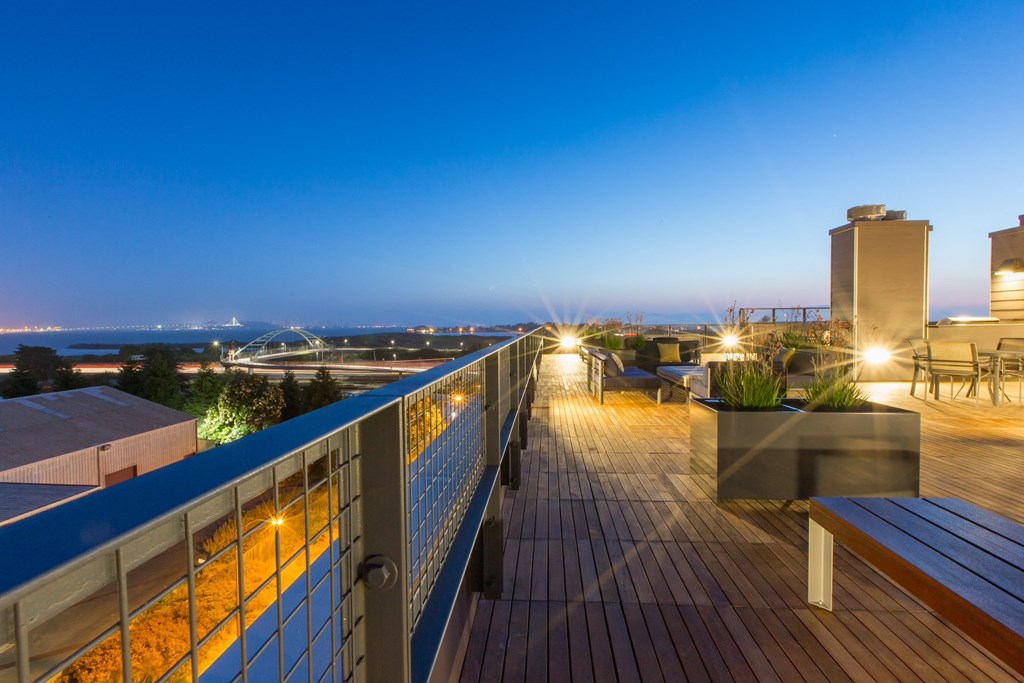 Rooftop Lounge Chairs at Viewpoint, Berkeley, CA, 94710