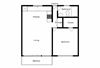 1 Bed 1 Bath Marin Heights 1 bed 1 bath floor plan
