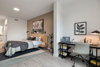 Bedroom at Astra Apartments, Inglewood, 90301