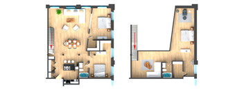 3 Bedrooms, 2 Bathrooms