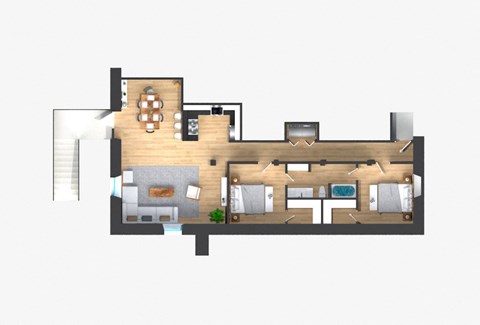 1450 Greene Street Studio-3 Beds Apartment for Rent - Photo Gallery 16