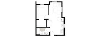 Wy'East Plaza One Bed