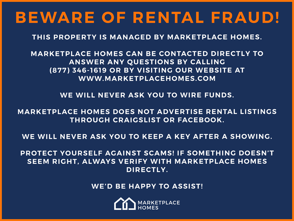 a flyer detailing the benefits of renting a rental home