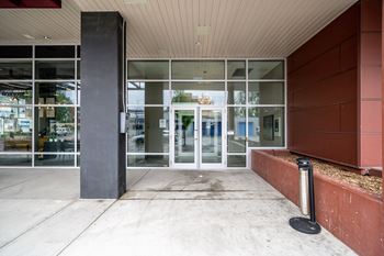 Secure entrance and lobby