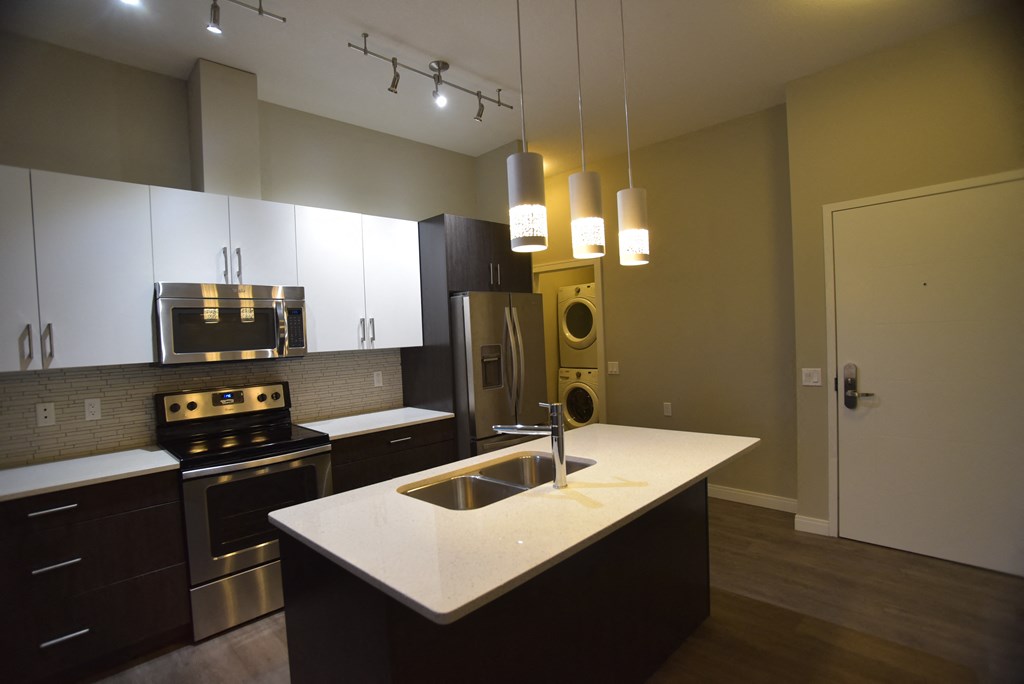 Centro Residential Rental apartments Convenient in-suite laundry