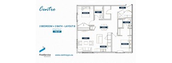 2 Bedroom - 2 Bath