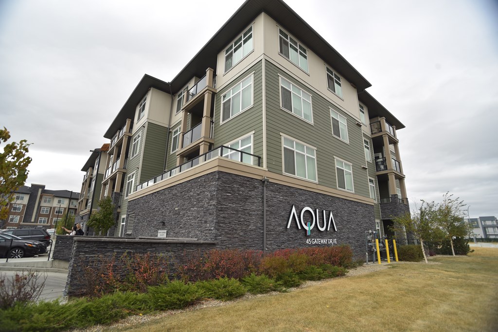 The building is called Aqua and is located in Granville.