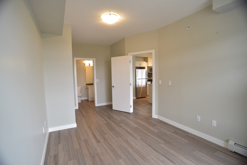 Aqua residential rental apartments laminate flooring throughout