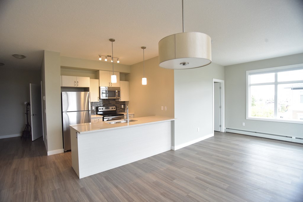 Aqua residential rental apartments open concept