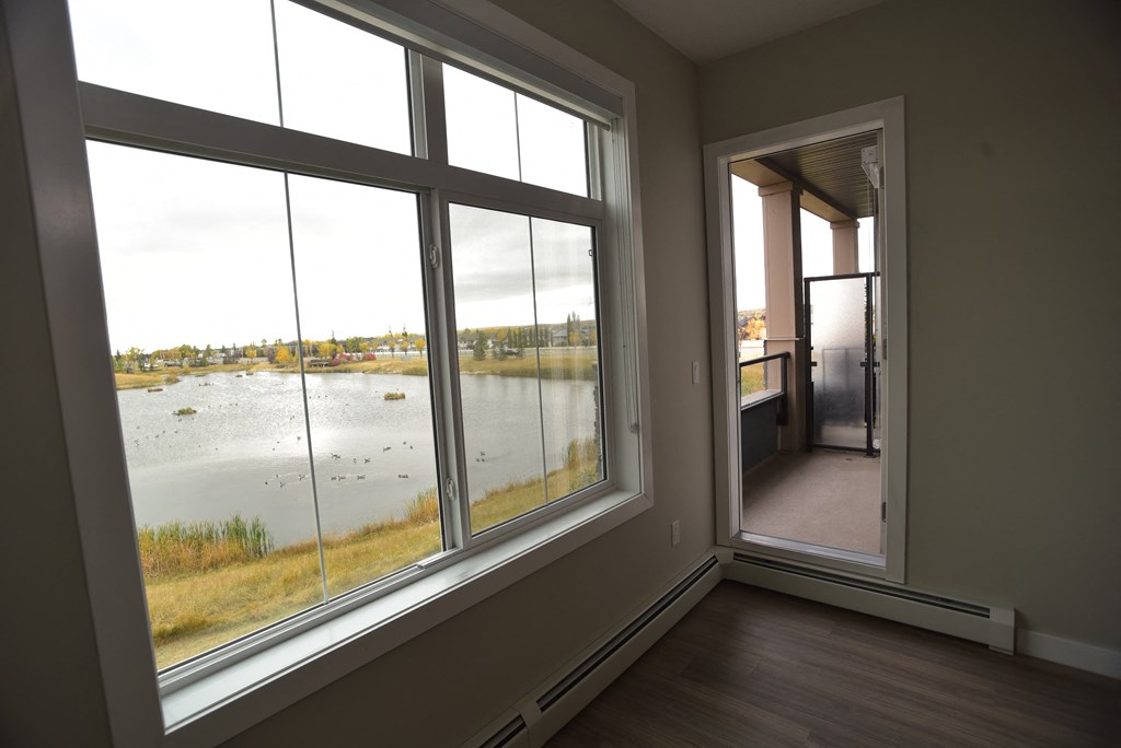 Aqua residential rental apartments balcony BBQ gas hookups