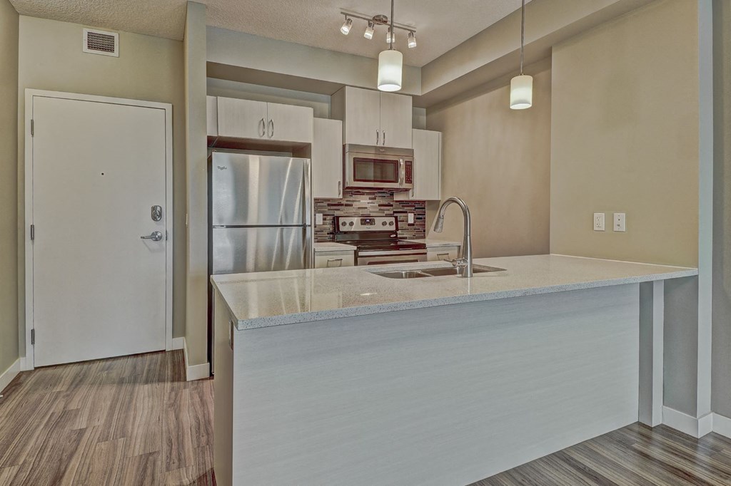 aqua residential rental apartments stainless steel appliances