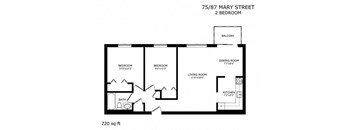 Thamesview Apartments 87_2 Bedroom - 1 Bathroom Suites