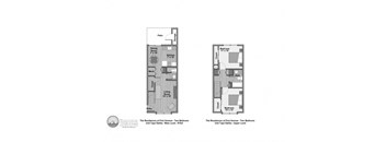 First Avenue 2 Bed 2 Bath Dahlia