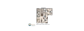 Unit Type D - 3 Bedroom