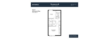 A floor plan for a Type J Basement Plan of a building named Westerra B.