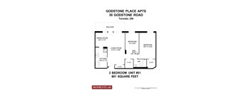 Two Bed One Bath
