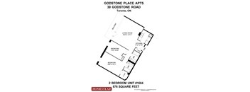 Two Bed Two Bath Penthouse